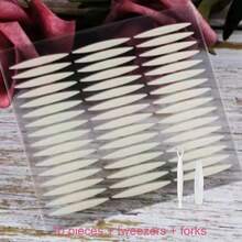 10片透明双眼皮贴，可调节眼型，隐形自然，适合所有眼型 - 黃色 - 查看 9