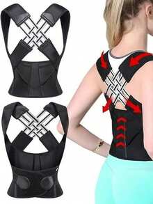 Adjustable Posture Corrector Belt, Core Alignment Training Band For Men And Women, Provides Lower Back Support - Multicolor - View 1