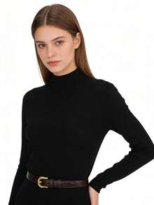 Thắt lưng nữ khóa hợp kim vàng tối giản, đa năng, dây đeo mảnh thời trang, phù hợp cho đi làm, hẹn hò, thường ngày, thể thao, công sở - Phù hợp cho mùa xuân, hè, thu, đông, có thể phối với quần jeans, chân váy, đầm, món quà lý tưởng cho ngày Valentine, sinh nhật, kỷ niệm. - Nhiều màu - Xem 3