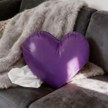 1pc Heart-Shaped Tissue Box, Luxury Aesthetic Facial Tissue Holder For Living Room, Sofa, Dining Table, Creative Design - One Size - View 5