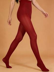 1条大码女士塑形紧身裤/反光亮片紧身裤 - 适合拉丁舞、钢管舞、健美操，50D塑形紧身裤，收腰提臀，收腹提臀 - 彩色 - 查看 4