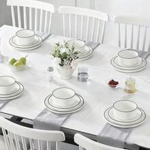 Essgarnituren - Weiß, 18-teilig - Übersicht 7