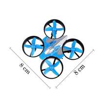 OISE ART STORE Mini Drone Quadricottero Telecomandato Con Dita Mano Luci Led Rgb Gioco Bambini - - Multicolore - Visualizzare 6