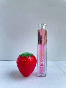 Set labios glow – lip oil sin color + bálsamo fresita - Rosa - Ver 5