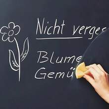 Kids Chalkboard Wall Sticker, Preschool School Training Writing White Board Decal, Office Teaching Green Board Sticker - Rectangle - View 5