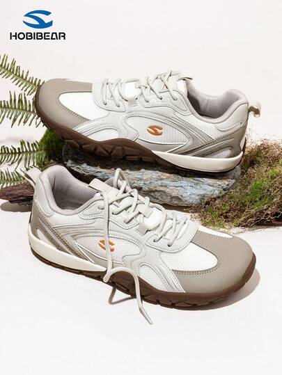 HOBIBEAR 1 Pair Unisex Breathable Mesh Sports Shoes, Wide Width Walking Shoes, Zero Drop Minimalist Training Shoes, Hiking Outdoor Shoes