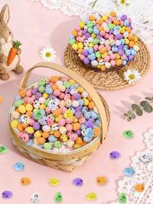 40pcs Of Colorful Foam Easter Bunnies, Eggs, And Carrot Decorations Set For Spring Home And Festive Party Decor. - A - View 7