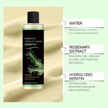 200毫升迷迭香精油，温和不刺激，不含酒精，提神醒脑，舒缓放松，迷迭香洗发水，适用于日常头皮清洁、滋养秀发、赋予自然光泽、柔软度和保湿效果。 - 多樣化香型 - 查看 2