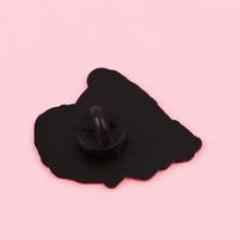 “我不是西施犬”珐琅徽章，可爱动物狗狗胸针，翻领别针，可别在背包、服装、配饰或珠宝上，是送给朋友的绝佳礼物。 - 黑色 - 查看 7