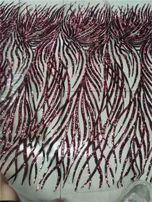 5 Yards/1 Yard High Quality Red African Swiss Voile Embroidered Mesh Lace Fabric, Suitable For Sewing Party Dresses, Blue - A - View 11