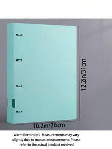 1 cặp đựng tài liệu Morandi Colors A4, loại có vòng chữ D và 4 lỗ, thích hợp cho năm học mới, đồ dùng học tập. - Nhiều màu - Xem 9