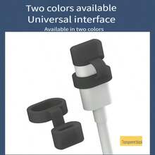 数据线接口防尘塞，充电线插头保护套，防尘、防丢、防电击，弹性硅胶材质，兼容苹果Type-C和安卓Micro USB接口，做工精良，耐磨耐用，可重复使用，适用于99%的数据线接口，数据线接口防尘塞 - 彩色 - 查看 3