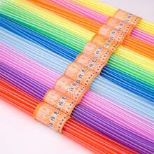 发光许愿瓶 - 可折叠塑料星星吸管和幸运星折纸套装 - 彩色 - 查看 8