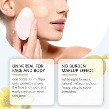 MOPOYAT Crema hidratante, un gel facial profesional adecuado para todo tipo de piel, un humectante facial que hidrata y suaviza la piel, el secreto para una tez suave, adecuado para el maquillaje diario, de larga duración y a prueba de manchas. - Beis - Ver 4