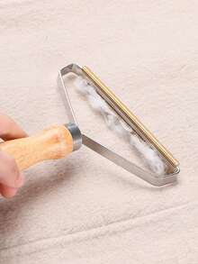 1 pièce Épilateur manuel minimaliste double face unisexe, lame en acier inoxydable corps en ABS, retrait de peluches doux et efficace sans dommage, accessoire essentiel pour l'entretien des vêtements, pour les pulls, tricots, canapés, tapis, poils d'animaux de compagnie, à la maison et en voyage, cadeau idéal pour la Saint-Valentin, la Fête des Mères, la Fête des Pères, la remise des diplômes, le pendaison de crémaillère - A - Voir 5