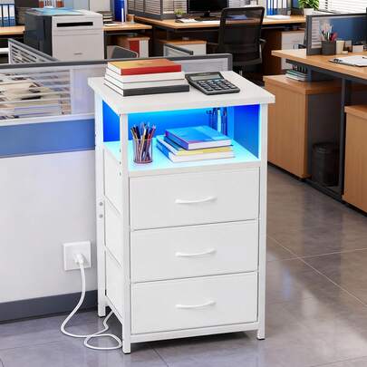 3-Drawer Led Nights…