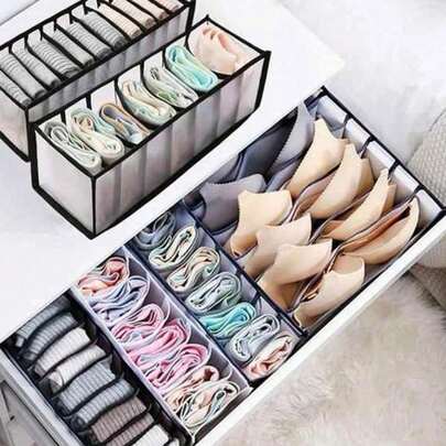 1pcs Underwear Compartment Organizer Socks Underwear Storage Box Drawer Storage Organizer Bag Dress Pants Shoes Jeans Boots Skirt Bedroom, Organizer, Home Storage, For White T-Shirt Women, Black Pants Women, Ladies Winter Clothes, Dress, Winter Clothes For Ladies, Elegant Woman Dresses, White Shirt For Ladies, Long Sleeve, White Jumpsuit For Women, Spring Dresses For Women, Spring Outfits For Women, Spring, Spring Clothes, Minimalist, Summer Tops Storage