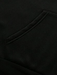 Unisex "F1 Team MCL39" Racing Print Hooded Sweatshirt With Pockets - Comfortable And Soft For Autumn/Winter Streetwear - Dark - View 5
