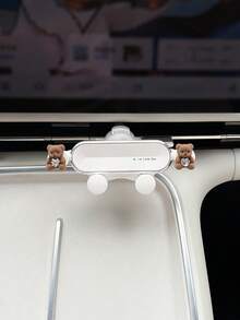 Cartoon Bear Car Phone Holder, Creative Car Air Vent Mount Gravity Sensor Navigation Bracket - A - View 12
