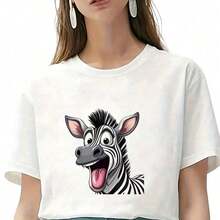 1pc/2pcs/3pcs Durable Long-Lasting Heat Transfer Stickers With Funky Zebra Patterns, For DIY On T-Shirts, Sweatshirts, Jeans, Hoodies, Backpacks, Jackets, Handbags, Pillows - 3PCS-s - View 6