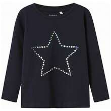 Name It Long-Sleeve T-Shirt 50050173206867 For Unisex Children In Color Black - Black - View 1