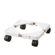 carrito organizadorAUNMAS Carrito de Plantas con Ruedas Soporte Ajustable para Plantas Caddy Universal para Plantas para Patio de Jardín Interior y Exterior - como en la foto - Ver 1