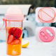 Simple Double Drinking Cup 600ml - Pink