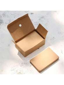100 Stücke/Packung leere Karteikarten aus Papier für handgeschriebene bunte Englisch Vokabelkarten, stabiler Box Notizzettel, tragbare Lernkarten - 100 Stück/Karton Karten - Übersicht 21