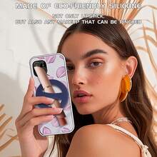 Son dưỡng môi silicon, keo dán 3M đa năng, tương thích với điện thoại Apple và Android, quà tặng ngày Valentine. - Nhiều màu - Xem 5