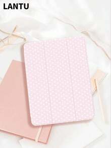 1pc Polka Dot Printed Tablet Protective Case, Compatible With Apple IPad 10.2" / IPad Pro 11" 2020/2021, IPad (A16) 11" 11th Gen 2025, IPad 9th/10th Gen, Apple Air 4th 10.9", Galaxy Tab S6 Lite 10.4", /, Anti-Drop, With Pencil Slot, Sleep/Wake Support, Romantic Gift For Friends And Family - Nhiều màu-4 - Xem 8