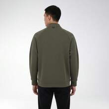 Nike Men's AS M NK DF 24.7 IS HZ Knit Sweatshirt HQ6954-325 - Green - View 2