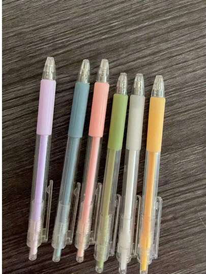 Bolígrafo retráctil hecho a mano, bolígrafo retráctil con hoja de precisión, cuchillo multiusos para estudiantes, herramienta de decoración artesanal, abre papel/tarjetas, material para hacer bolígrafos, cuchillo de papel retráctil de color aleatorio (solo para cortar papel)