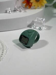 1pc Multi-Color Ring Tally Counter, 0-99999 Counting, Comfortable Touch, Unisex Minimalist Daily Style, Portable Counter For Praying, Chanting, Warehousing, Customer Flow Control, Golf And Other Counting Purposes - Multicolor - View 5