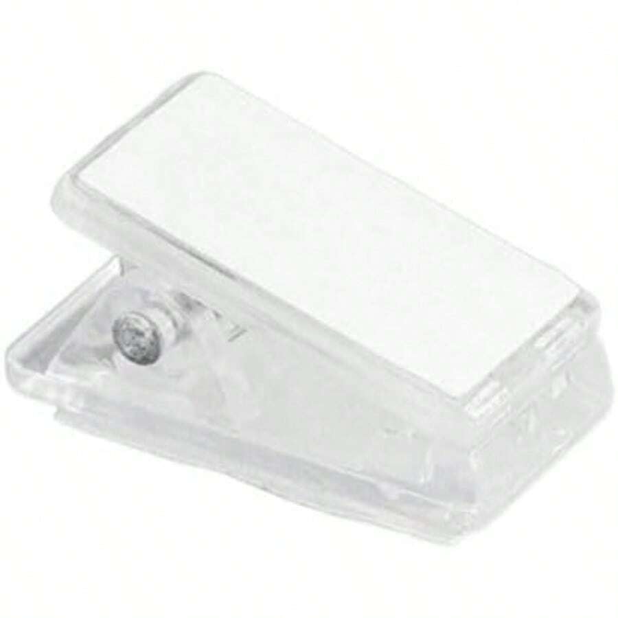 10pcs  10-Pack Self-Adhesive Transparent Clips For Wall/Fabric/Poster Hanging Essentials  Strong Double-Sided Adhesive With No Residue, No Need For Drilling Spring Clips - Băng dính hai mặt - Xem 1