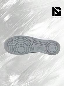 Nike Air Force 1 Low '07 White Light Smoke Grey – Men's Lifestyle Sneakers – Shoes For Man -Vintage-Spring & Summer-Inspired Running Shoes, Shock-Absorbing Comfort, Gym To Streetwear Casual Wear-Mother's Day Gifts-Father's Day Gift– FJ4146 100 - White/White/Light Smoke Grey - 查看 5