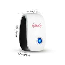 4pcs 2026 New Version Soundwave Technology Pest Control Device - Effective Indoor Pest Control Suitable For Homes, Kitchens, Offices, Hotels, And Warehouses - Eliminates Fleas, Insects, Mosquitoes, Mice, Lizards, Spiders, Ants, Cockroaches - US A Type Plug(110-127V) - View 6
