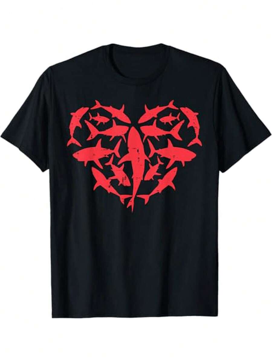 Men Outdoor Tees & Tanks - Black - View 1