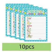 5pcs/10pcs/20pcs, Easter Game – A Fun Classroom Activity For Cards, Easter Parties, Spring Activities And Egg Hunts - Multicolor - View 5