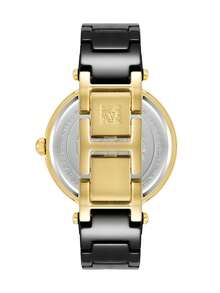 Anne Klein Women's Wrist Watch Women's Small Thin Analog Bracelet Quartz Watch Dainty Gifts Waterproof Watches - Gold - View 10