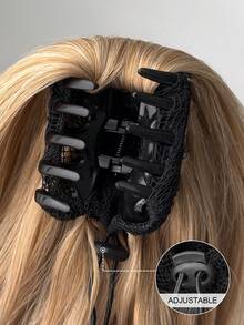 Tóc giả đuôi ngựa hình móng vuốt nhiều màu sắc, dài 10 inch, kiểu tóc xoăn gợn sóng, làm từ sợi tổng hợp chịu nhiệt, phù hợp cho các bữa tiệc và sử dụng hàng ngày của phụ nữ. - Nhiều màu - Xem 10