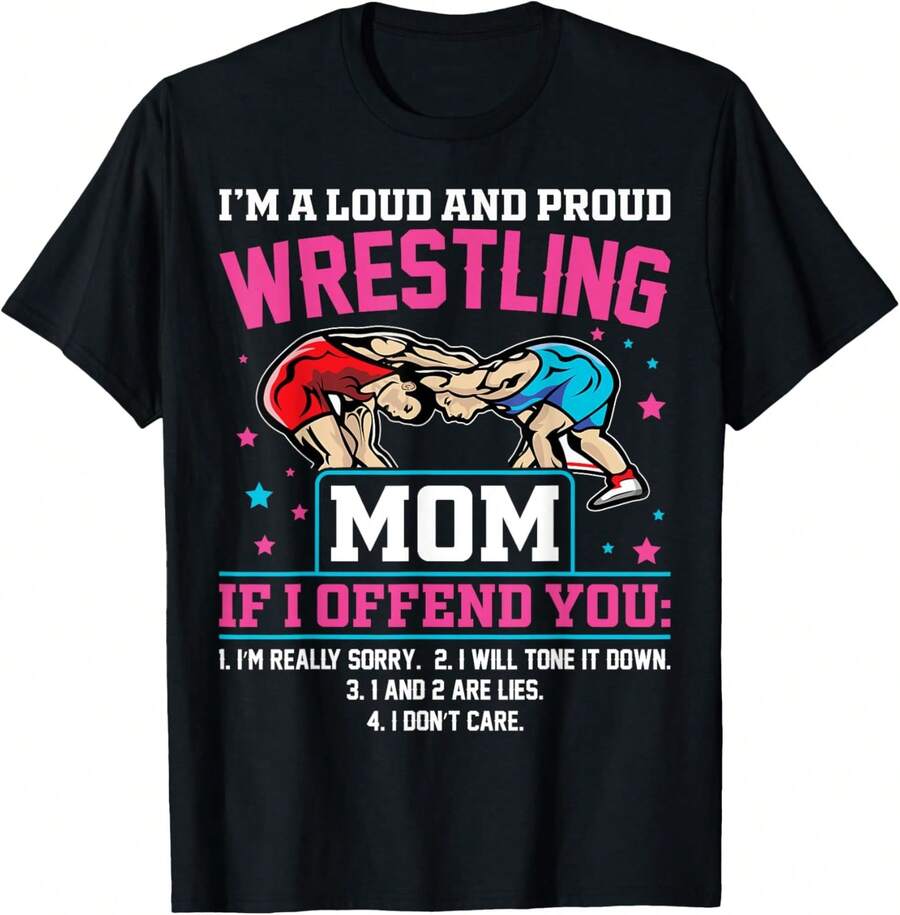 Young Thuga Fan T-Shirt, Concert PNG (Digital Download)Behind Every Wrestler Who Believes In Himself Wrestling Mom T-Shirt - 黑色 - 查看 1