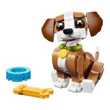 LEGO Building Blocks Creative Versatile Series 31382 Cute Animals: Naughty Puppy Building Toy Gift - 31382 - View 4