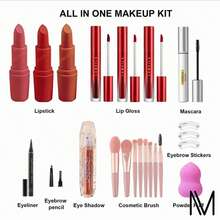 Makeup Kit Eyeshadow Palette Professional High Quality - Black - View 6