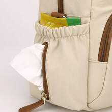 Large Capacity Outdoor Mommy Organizer Bag, Independent Packaging, Multi-Layer, Backpack/Shoulder/Crossbody, Diaper Bag - Multicolor - View 8