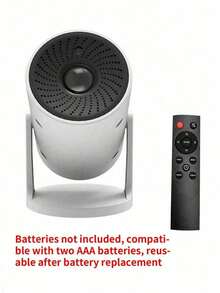 New Starry Sky Projection Lamp, Dreamlike Starlight Night Light, High-End Bedroom Atmosphere Lamp - White - View 9