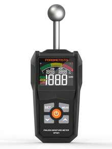 POROMETISTO Non-Destructive Moisture Meter - Black - View 12