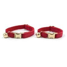 Adjustable Cat Collar With Bell And Quick Release Buckle. Soft And Durable, Available In Multiple Sizes. Safely Identify Your Pet. Fashionable Pet Accessory. High-Quality Metal Hardware. Suitable For Small, Medium And Large Dogs. Zinc Alloy Design For Durability. Easy To Open And Close. Premium Dog Collar. (Actual Delivery May Vary Slightly Due To Differences In Fabric, Batch, And Color.) - Multicolor - View 4