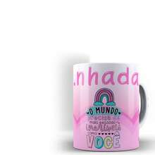 Caneca Branca Meme Flock Cunhada o Mundo Precisa de Pessoas Incriveis Como Você Mais Caixinha de Presente - Branco - Visão 2