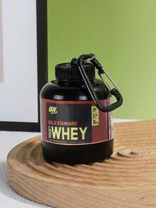 1 Bottle 100ml/3.51oz Protein Powder Portable Water Bottle, Suitable For Fitness, Outdoor Climbing, Mini Portable Powder Drink Cup With Keychain Ring, Portable Keychain, Holiday Party, Summer, Father's Day, Mother's Day, Mini Powder Box - Multicolor - View 14