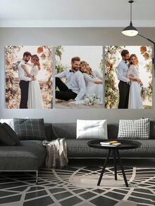 3件套定制帆布墙画,个性化无框海报,温馨室内有框帆布画,婚礼纪念品,婚礼装饰,复活节装饰,母亲节礼物,父亲节礼物,个性化纪念礼物,适用于复活节、婚礼、母亲节、父亲节、情人节、房间装饰,可定制商品,卧室装饰,定制礼物,图片,照片,有框墙画,送给闺蜜的礼物,送给家人的礼物,生日礼物,送给男友、女友、家人、爱人、朋友的礼物,永恒的爱 - 彩色 - 查看 6